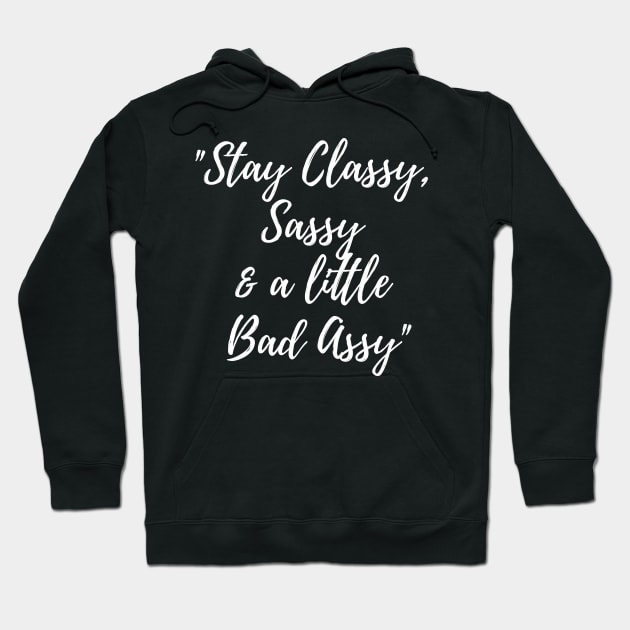 BadAss Hoodie by TheBossBabe